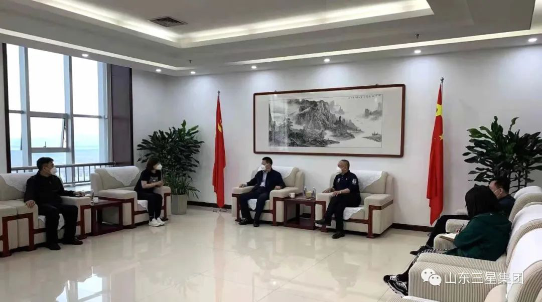 邹平市委常委、宣传部长，副市长商献文到山东三星集团调研疫情防控和生产经营情况