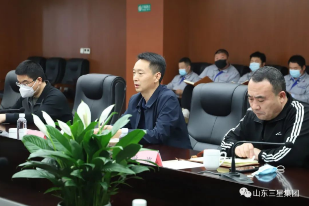 【在知爱建作表率】邹平市应急局“征言集策”交流会走进山东三星集团
