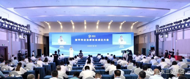 邹平市企业家协会成立 山东三星集团董事长、总裁王亚群当选副会长