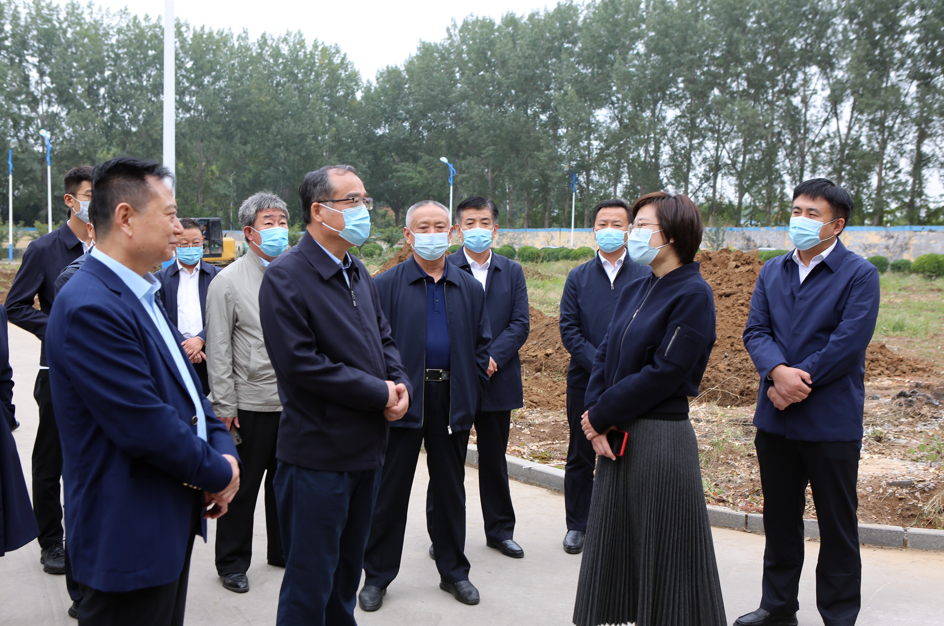 邹平市委书记吕明涛来山东三星集团调研