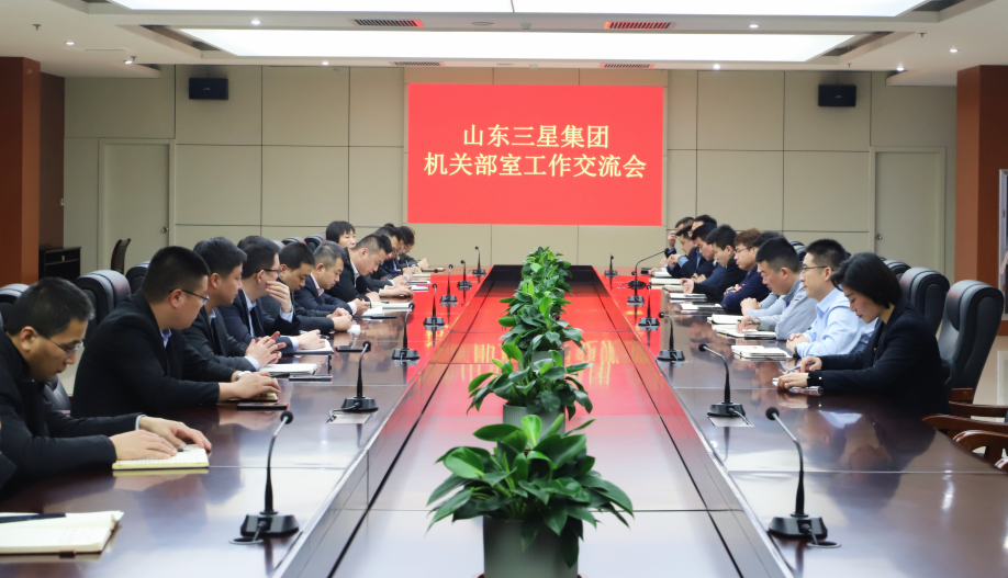 通力协作 高效推进｜山东三星集团组织召开部室工作交流会