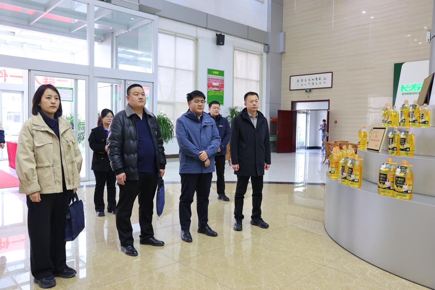 滨州市财金集团调研组来山东三星集团开展冠军产品专题调研