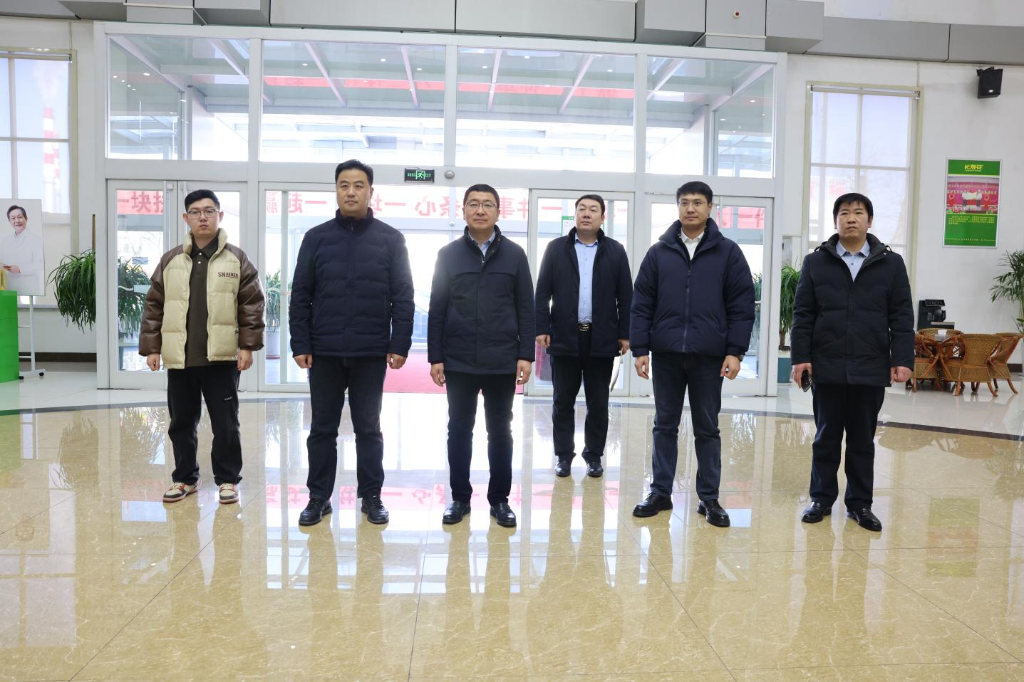 内蒙古巴彦淖尔市投资促进中心考察团来山东三星集团考察