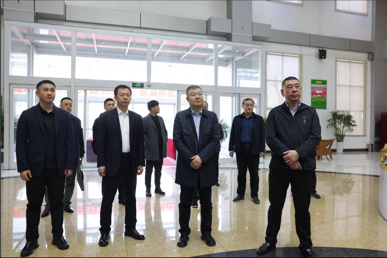 辽宁省营口市发展和改革委一行来山东三星集团参观考察