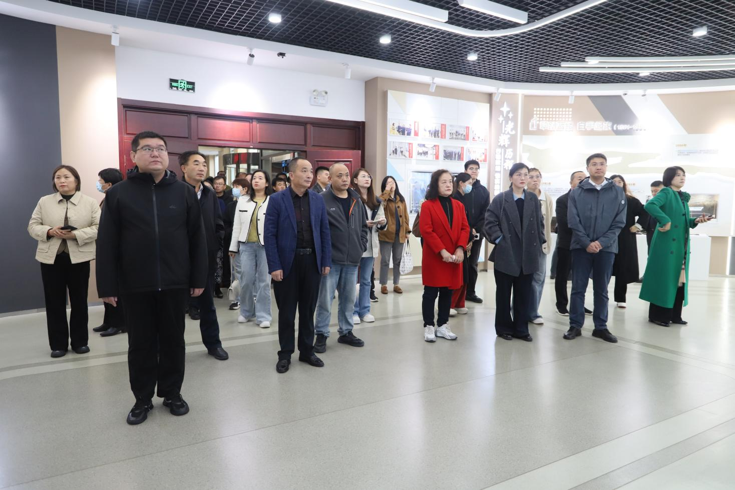 东营市垦利区“两新”党组织创优示范培训班来山东三星集团参观交流