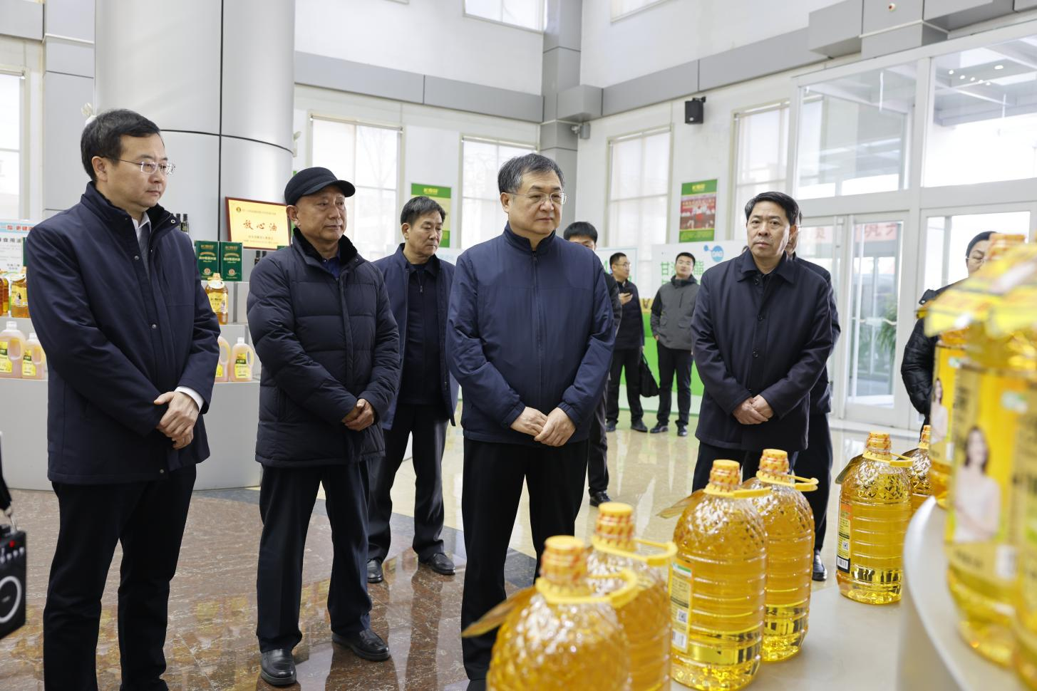 临沂市政协主席边峰一行来山东三星集团调研