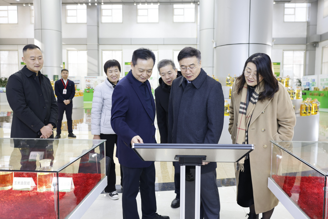 中国粮食经济学会会长韩卫江一行来山东三星集团调研