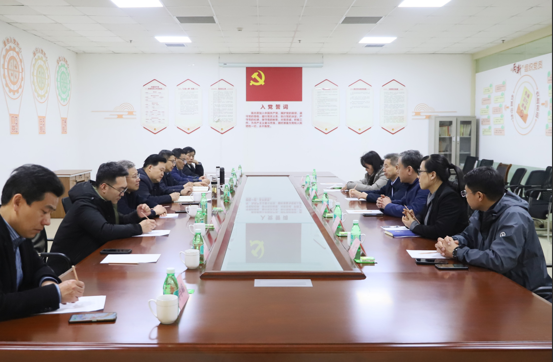 临沂市粮食和物资储备局调研组来山东三星集团调研