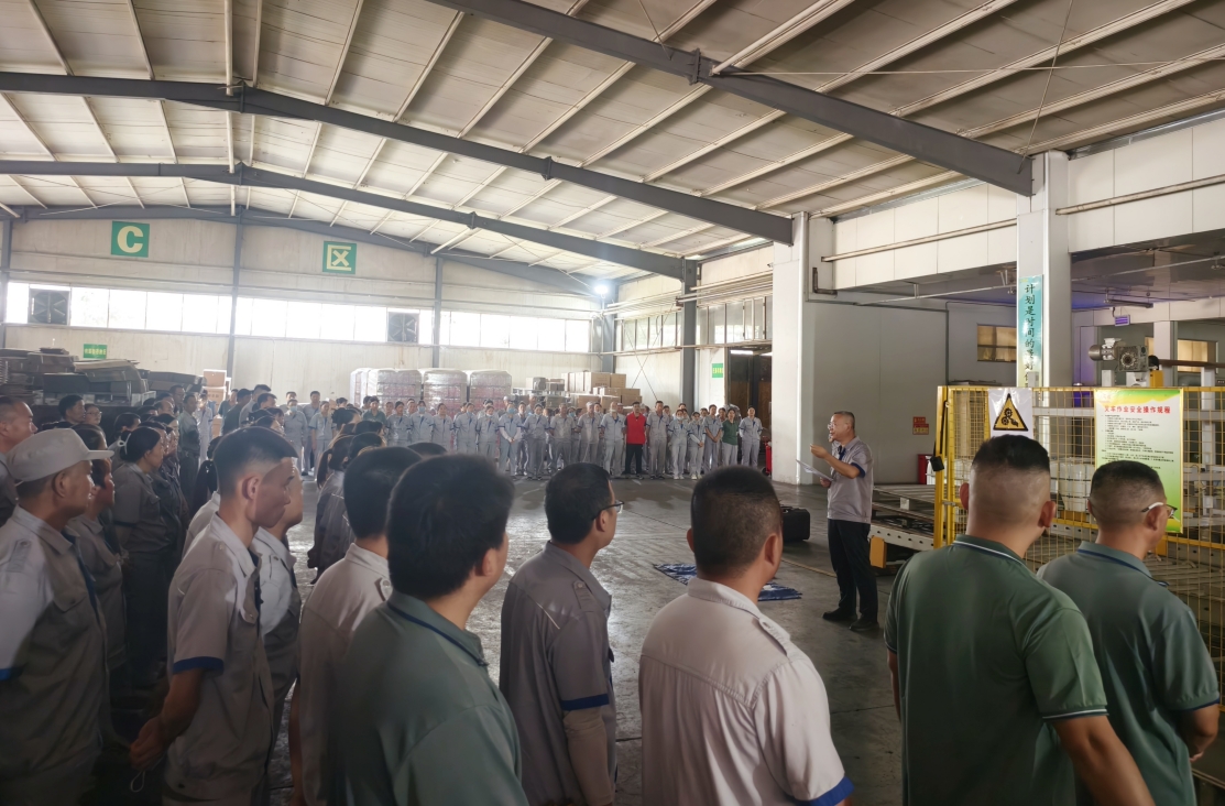 以练筑防 以练备战|长寿花食品组织开展安全生产综合应急演练