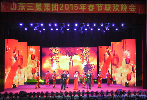 三星集团2015年春节联欢晚会精彩上演